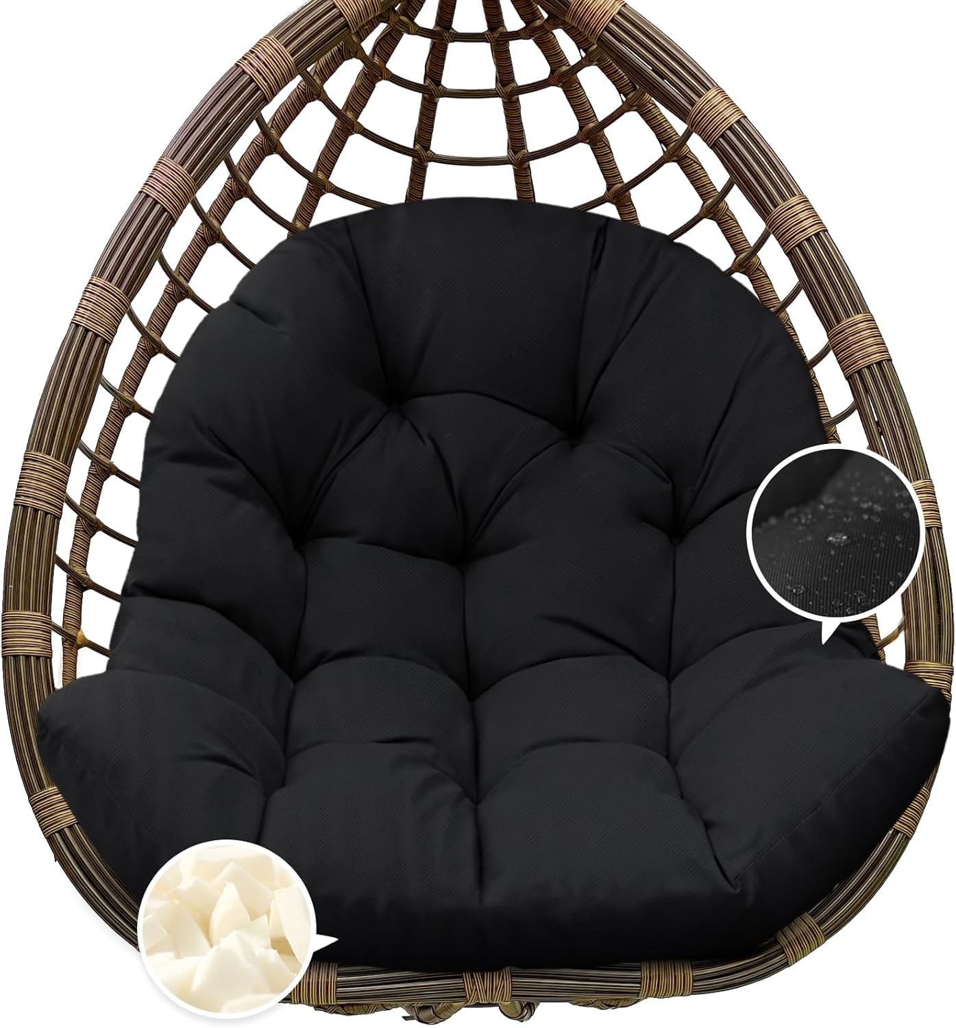 Egg Chair Cushion Replacement for Comfortable Outdoor Relaxation