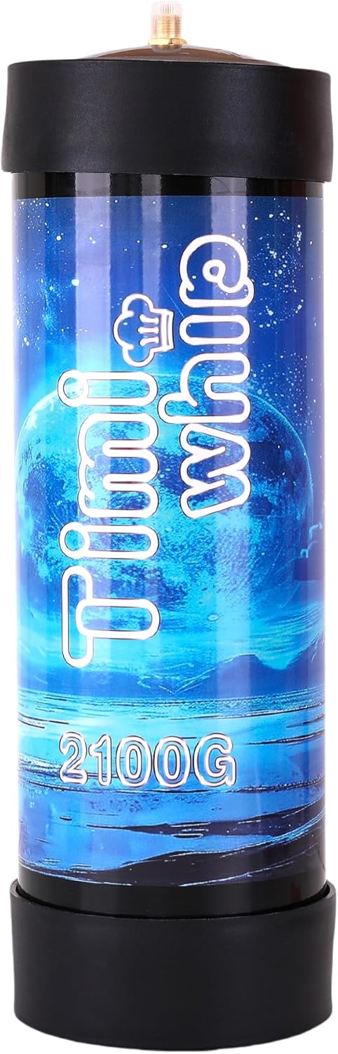 Powerful 3.3L Nitrous Oxide Tank - Whip Cream Like a Pro!