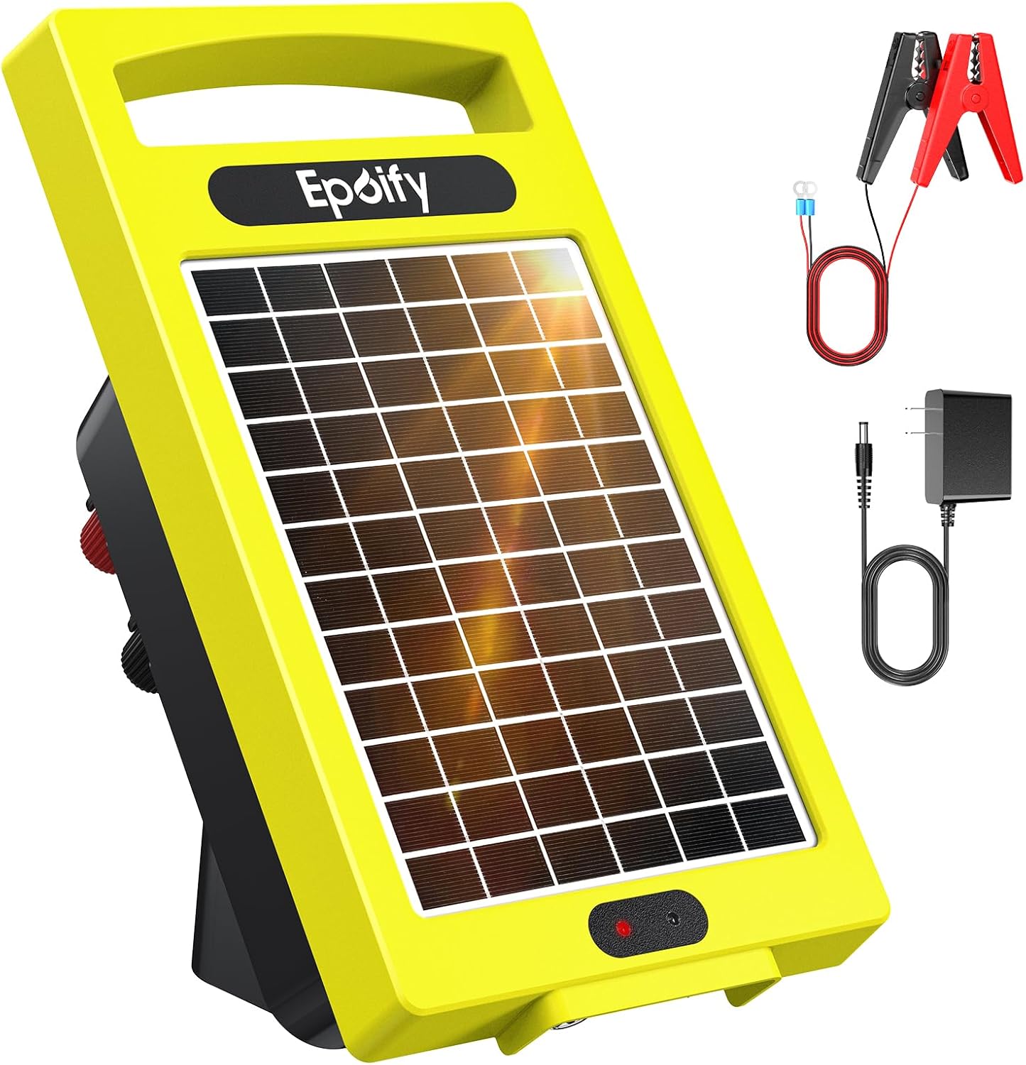 24 Hour Solar Electric Fence Charger for Livestock Protection