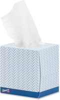 Genuine Joe Facial Tissue Cube Box, 2-Ply 85 Sheets - Practical