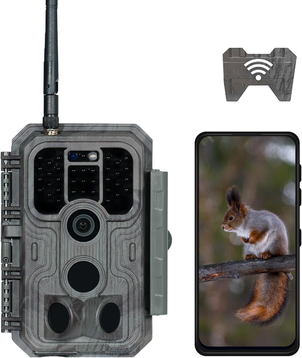 Meidase Trail Camera P200: 100ft Night Vision