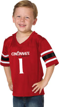 NCAA Toddler Cincinnati Touchdown Pass Football Jersey for Kids