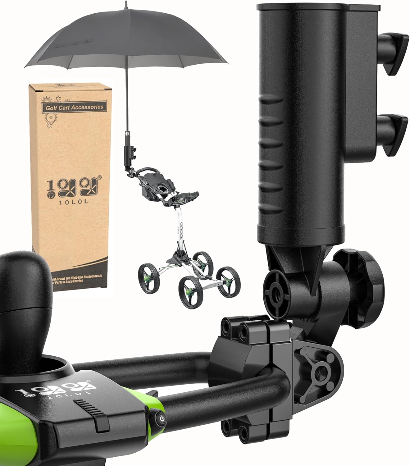 Windproof Umbrella Holder for Mobility Gear