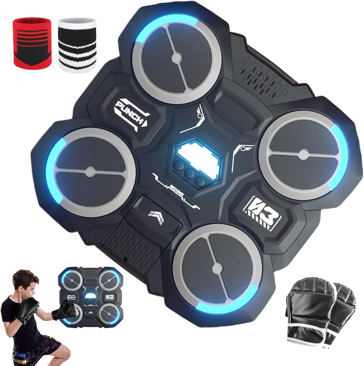 Bluetooth Music Boxing Machine - Speed & Fun!