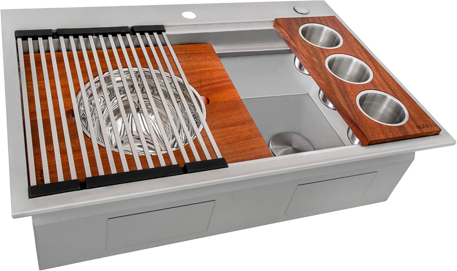 Ruvati 33-inch Two-Tiered Ledge Workstation Kitchen Sink Review