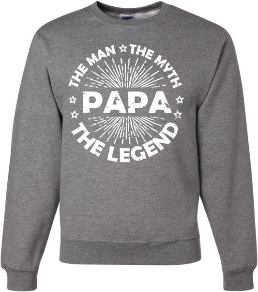 Wild Bobby Dad Myth Legend Funny Sweatshirt for Father's Day
