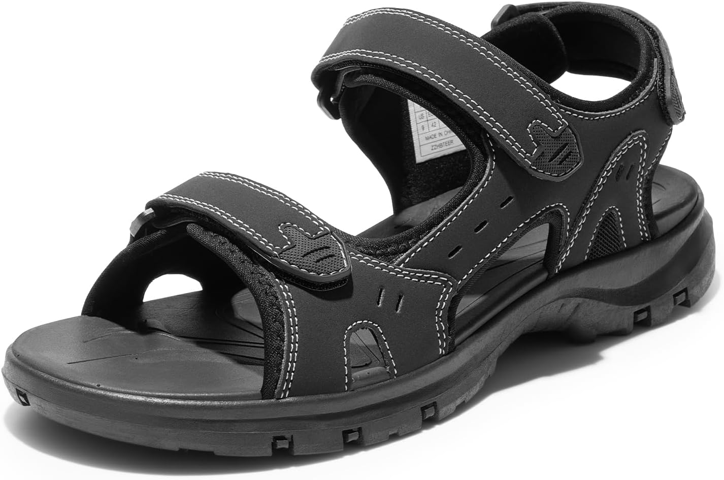 DREAM PAIRS Mens Arch Support Hiking Sandals for Summer Fun