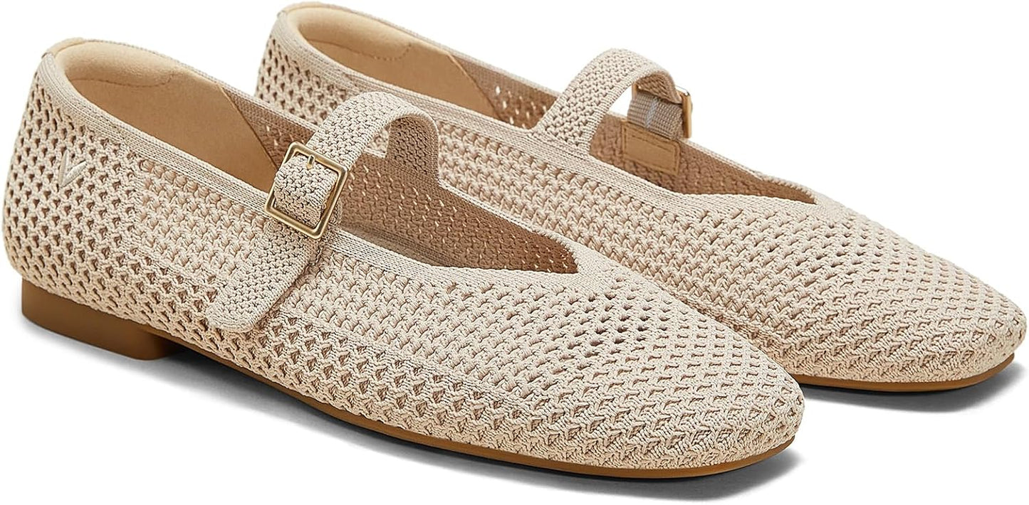 VIVAIA Margot Mary Jane Women Flat Shoes for Work Comfort