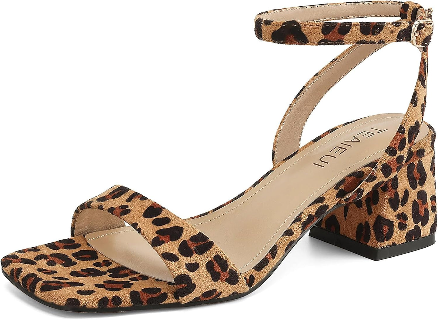 Stylish Women's Heeled Sandals with Comfortable Block Heels
