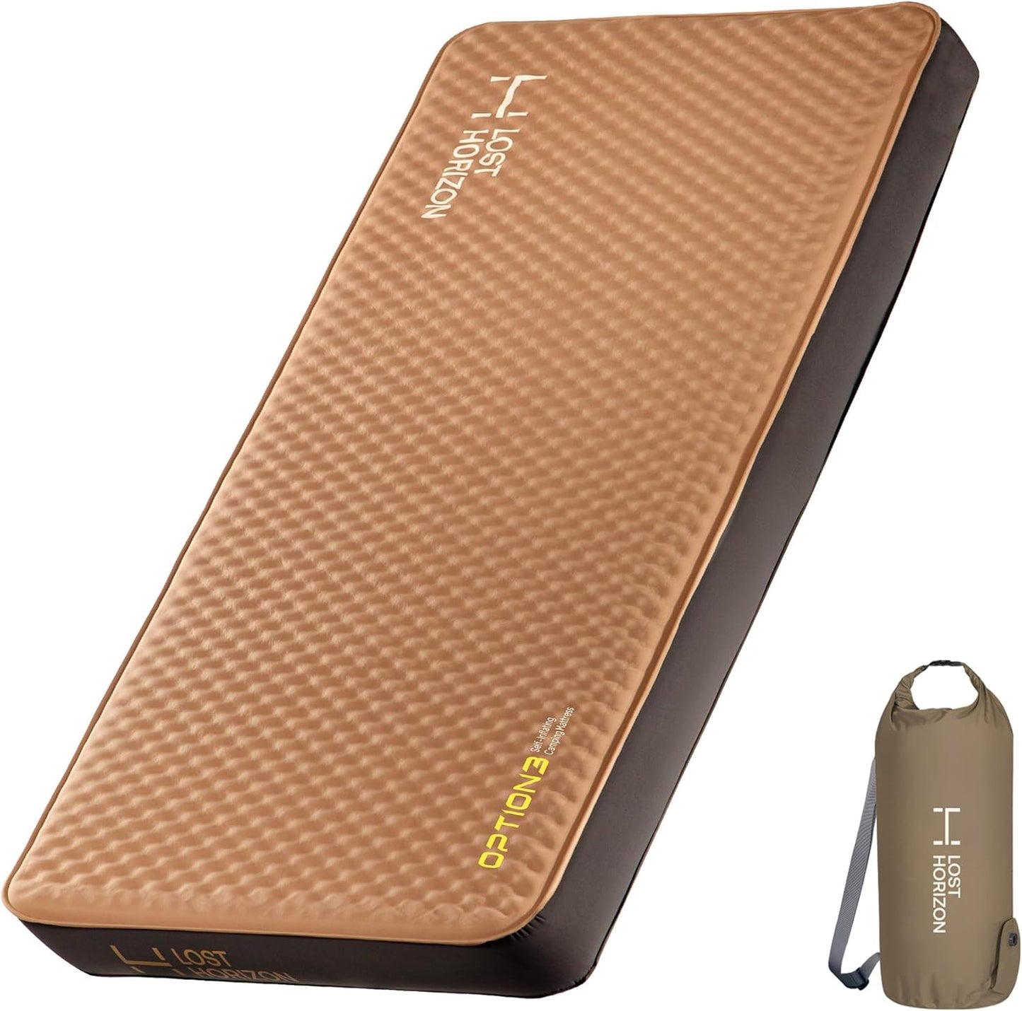 LOSTHORIZON Air & Foam Camping Mattress for Ultimate Comfort