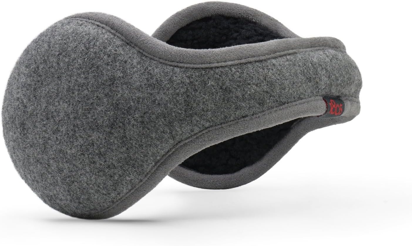 180s Men's Wool Behind-the-Head Ear Warmer for Cold Weather