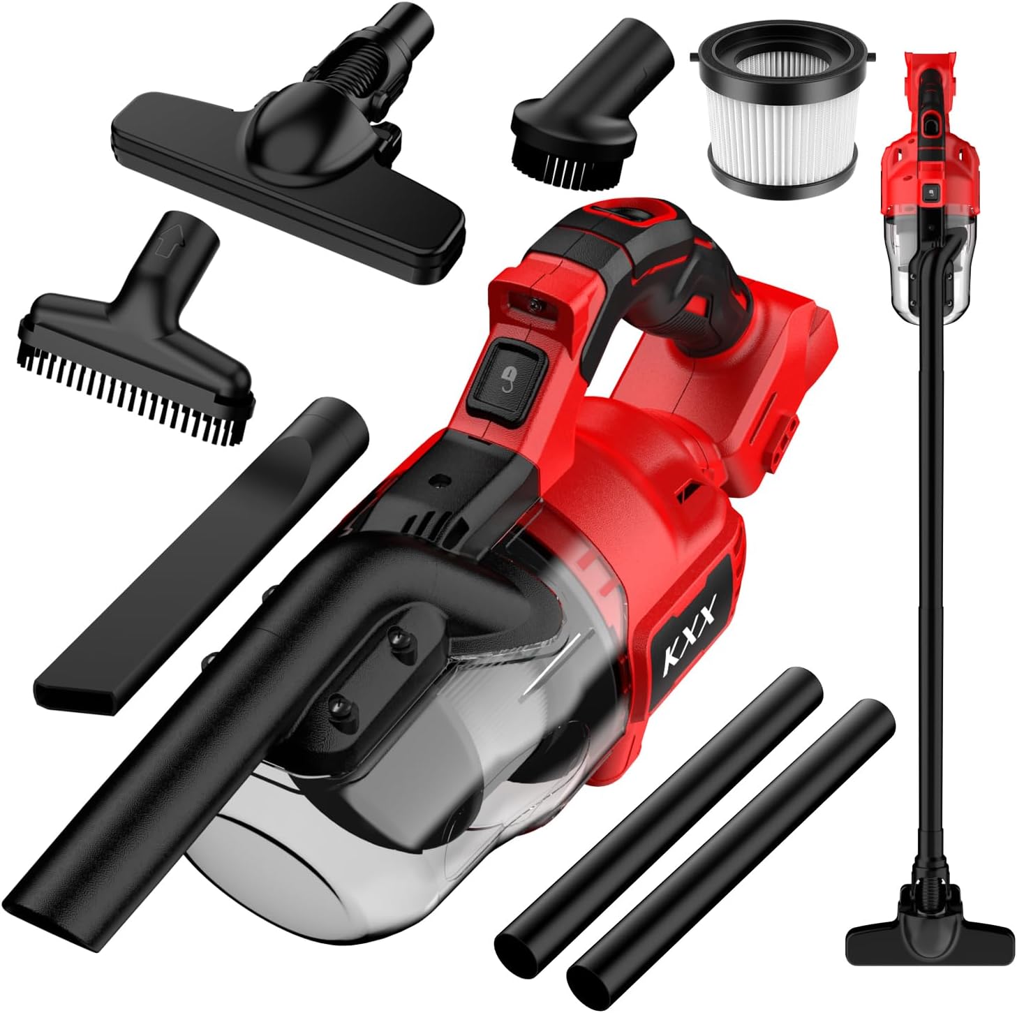 KXX Cordless Vacuum Cleaner for Milwaukee M18 Battery - 5 in 1