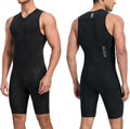 Men's Triathlon Skinsuit Sleeveless Padded Quick-Dry - Performance Fit