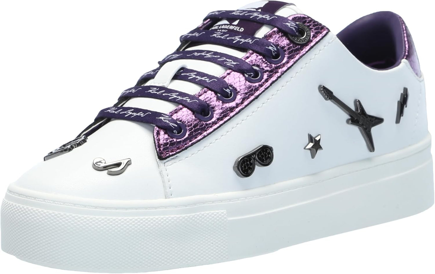 KARL LAGERFELD Women's Cate Pins Platform Sneakers Review