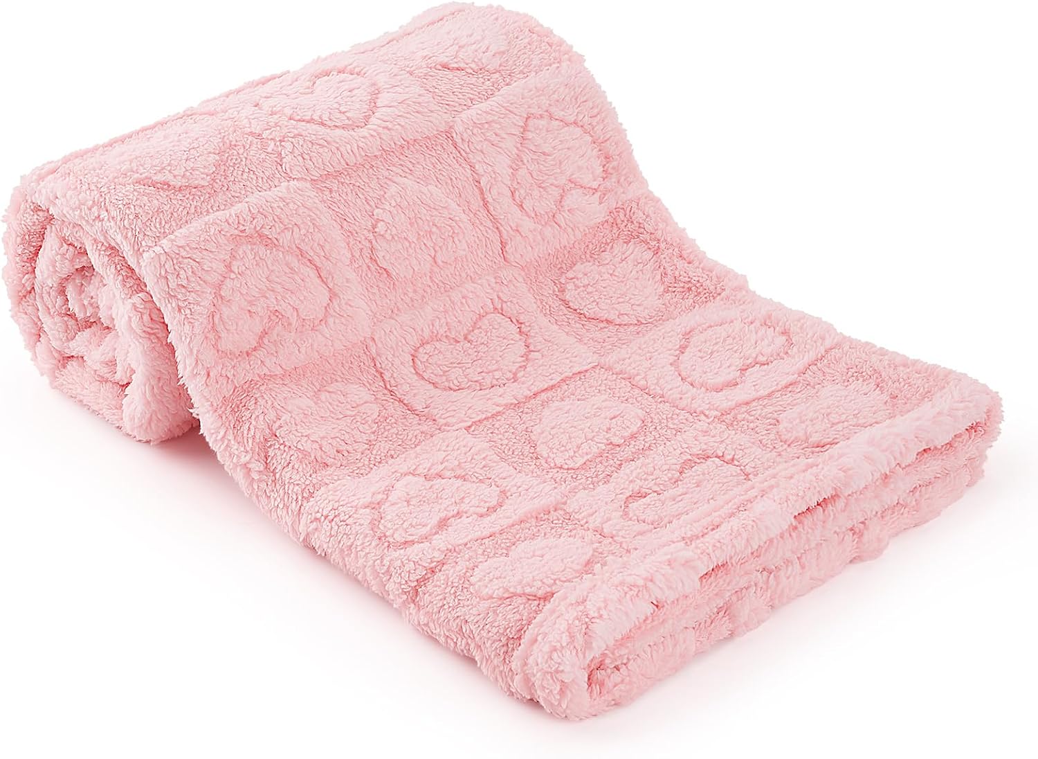 VEIDIA Heart Checkered Baby Blanket - Cozy & Lightweight!