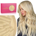 Invisi Edge Tape in Hair Extensions 24in 20pcs Light Blonde - Seamless