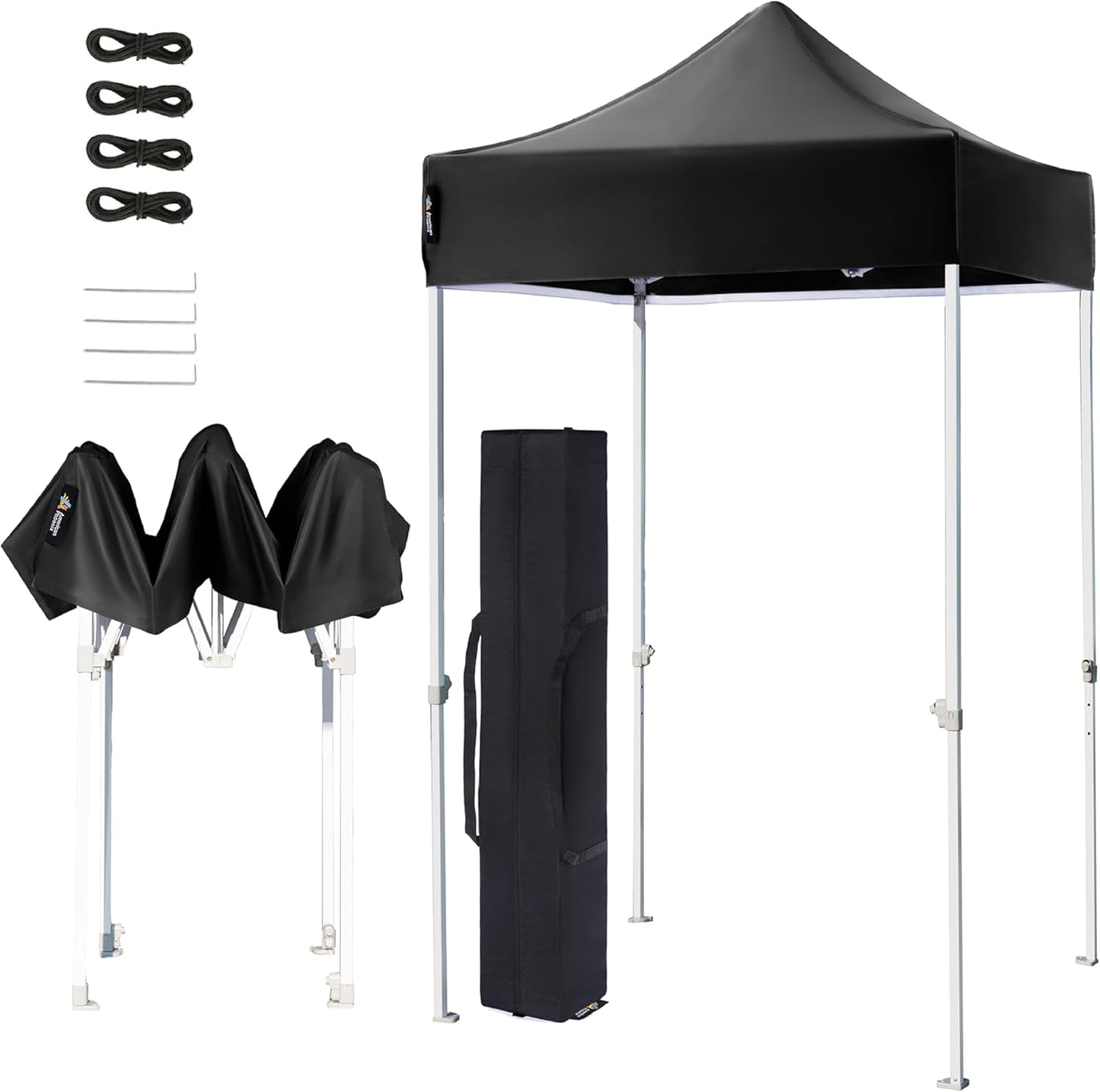 5x5 Pop Up Portable Canopy Tent for Outdoor Events and Beach