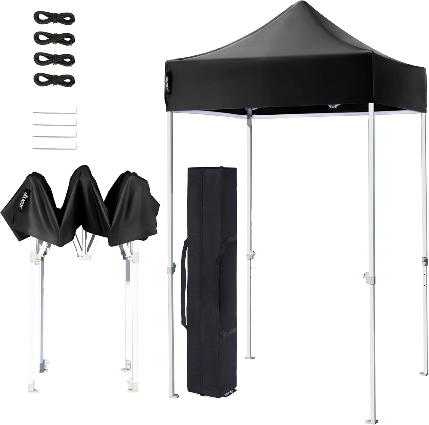 5x5 Pop Up Portable Canopy Tent for Outdoor Events and Beach