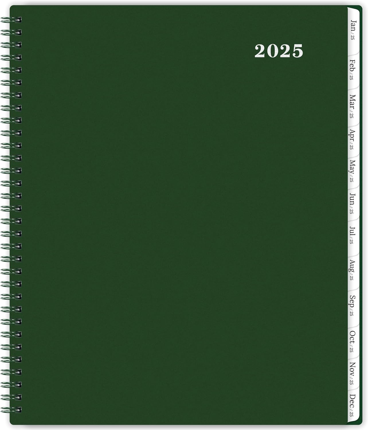 2025 Monthly Planner with Tabs & Pockets - Organize in Style!