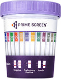Prime Screen 14 Panel Urine Drug Test Cup - Lab-Grade 10 Pack