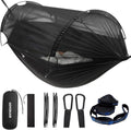 Ultralight Camping Hammock with Mosquito Net - 500lbs Capacity