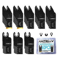 60 PCS Oscillating Tool Blades Kit - Universal Multi Tool Set