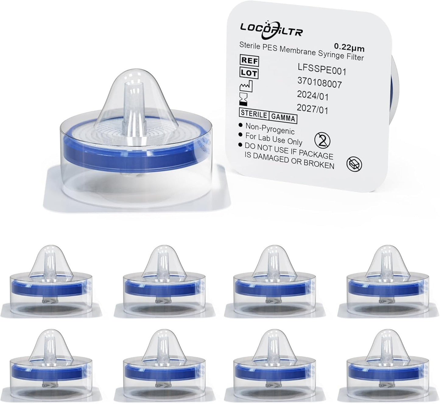 Syringe Filters PES Membrane for Reliable Sterile Filtration