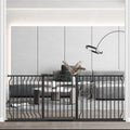67.3-81.1in Extra Wide Baby Gate for Stairs No Drilling
