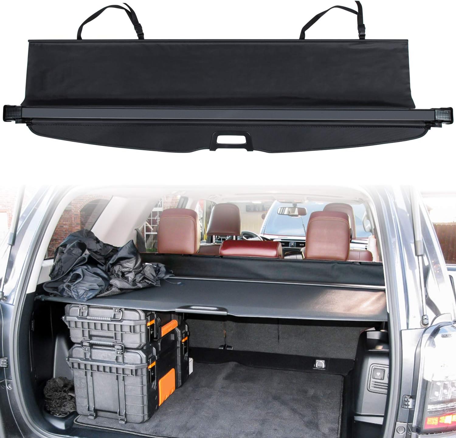 Trunk Cargo Cover for Toyota 4runner 2010-2024 - Custom Fit