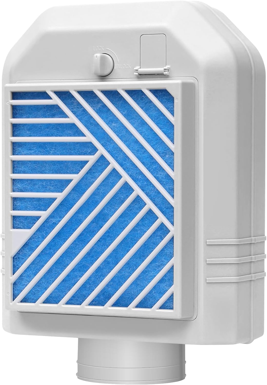 Indoor Dryer Vent Kit with Safety Reminder for Electric Dryers