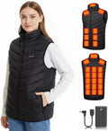 Heated Vest Women with 30000mAh Battery Pack for Warmth