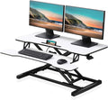 Height Adjustable Standing Desk 36 Wide Sit to Stand Converter