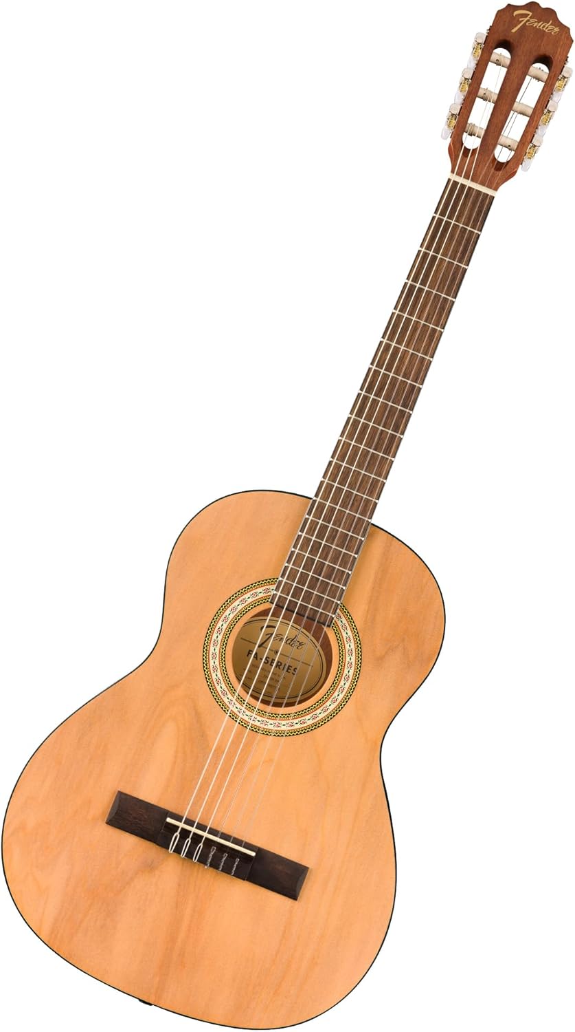 Kid-Friendly Fender Nylon Acoustic Guitar + Free Lessons