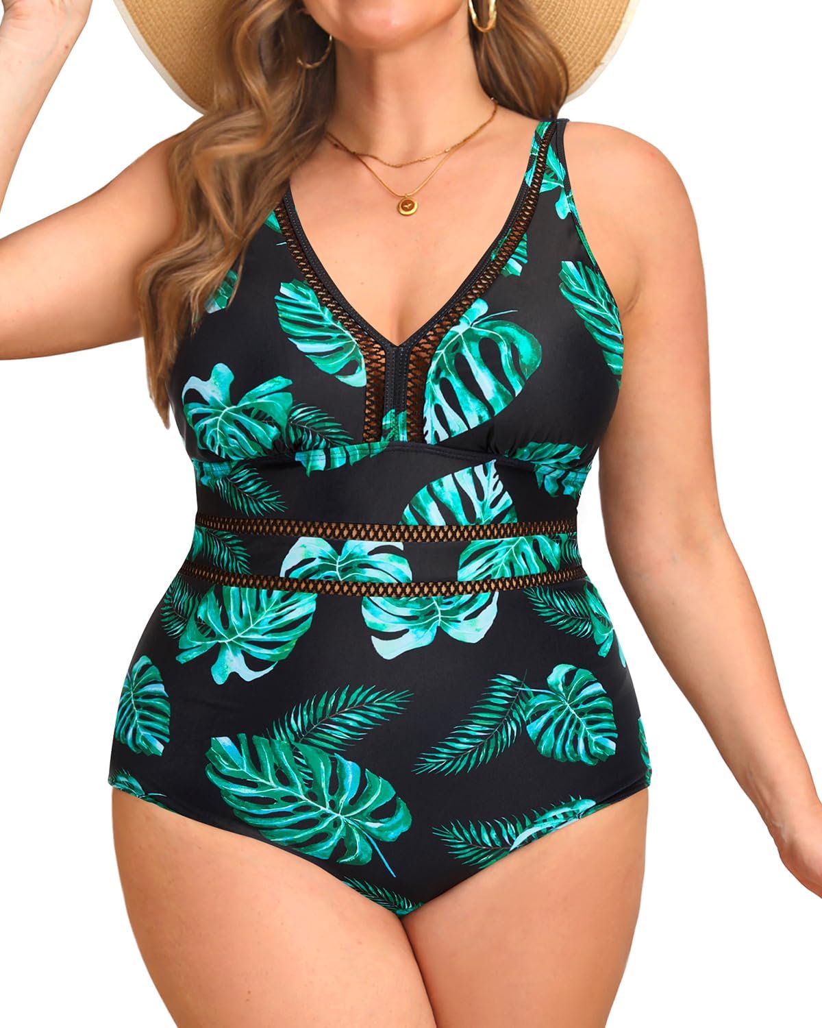 Daci Women Plus Size One Piece Swimsuits for All Body Types