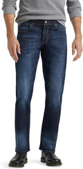 Lee mens Extreme Motion Straight Taper Jean - Comfortable (Style RXSY)
