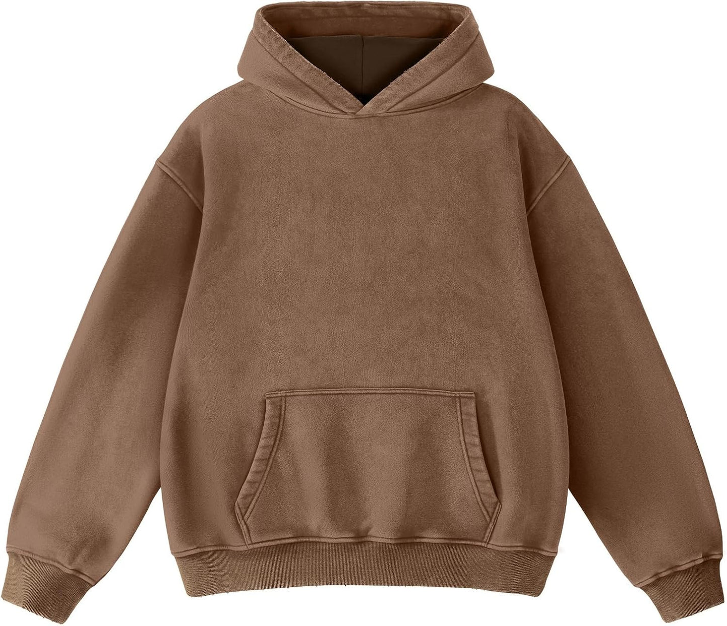 Oversized Acid Wash Hoodie for Women and Men - Vintage Style