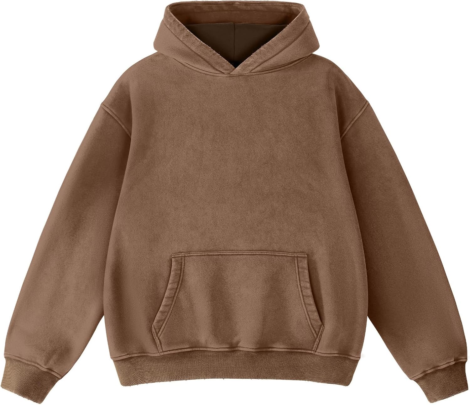 Oversized Acid Wash Hoodie for Women and Men - Vintage Style