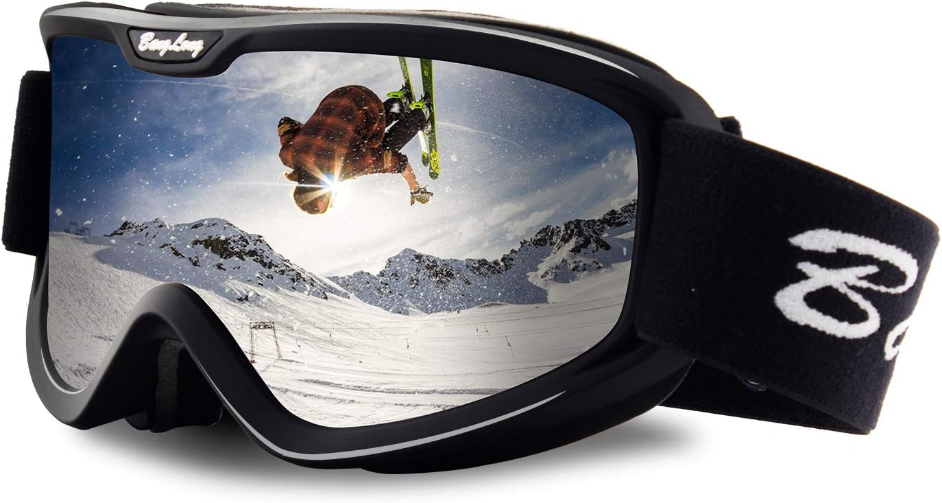 BangLong Anti-Fog Ski Goggles for Ultimate UV Protection