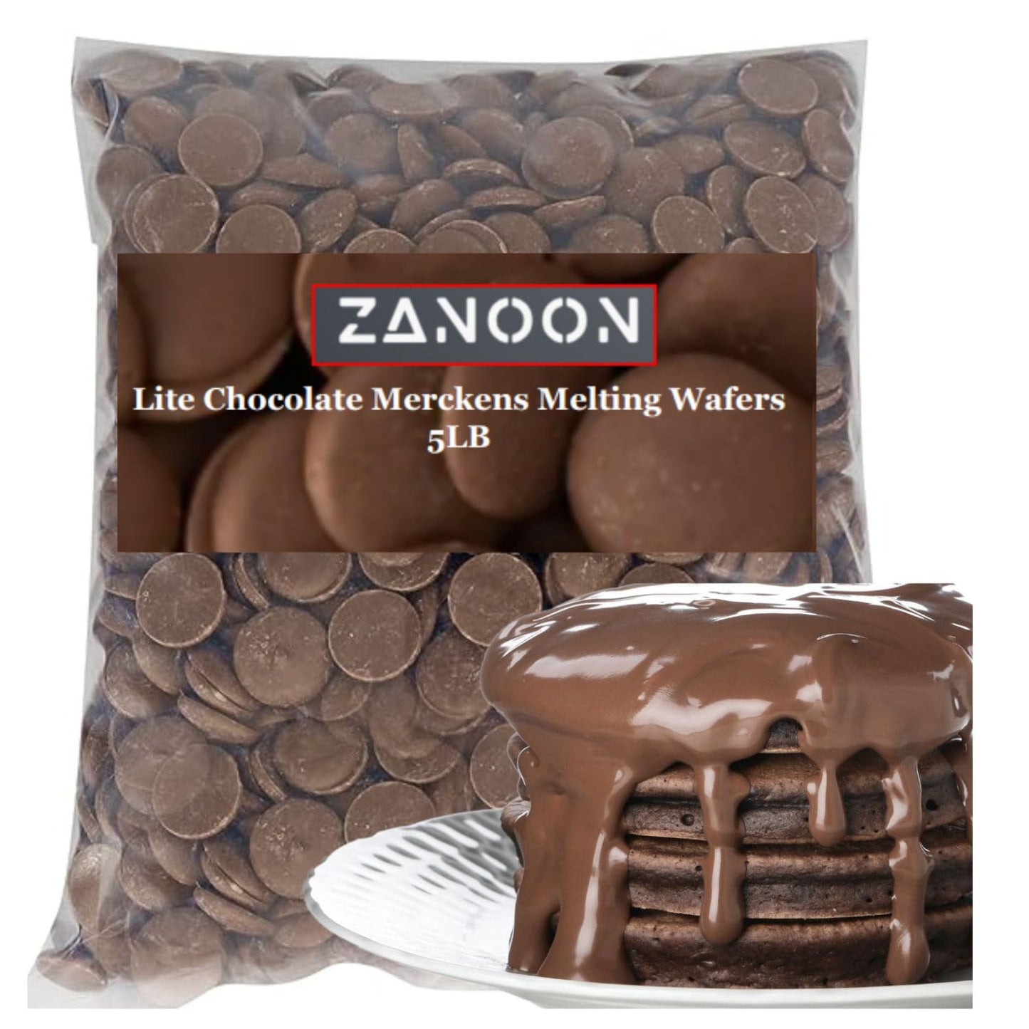 Milk Chocolate Melting Wafers for Baking and Decorating Treats