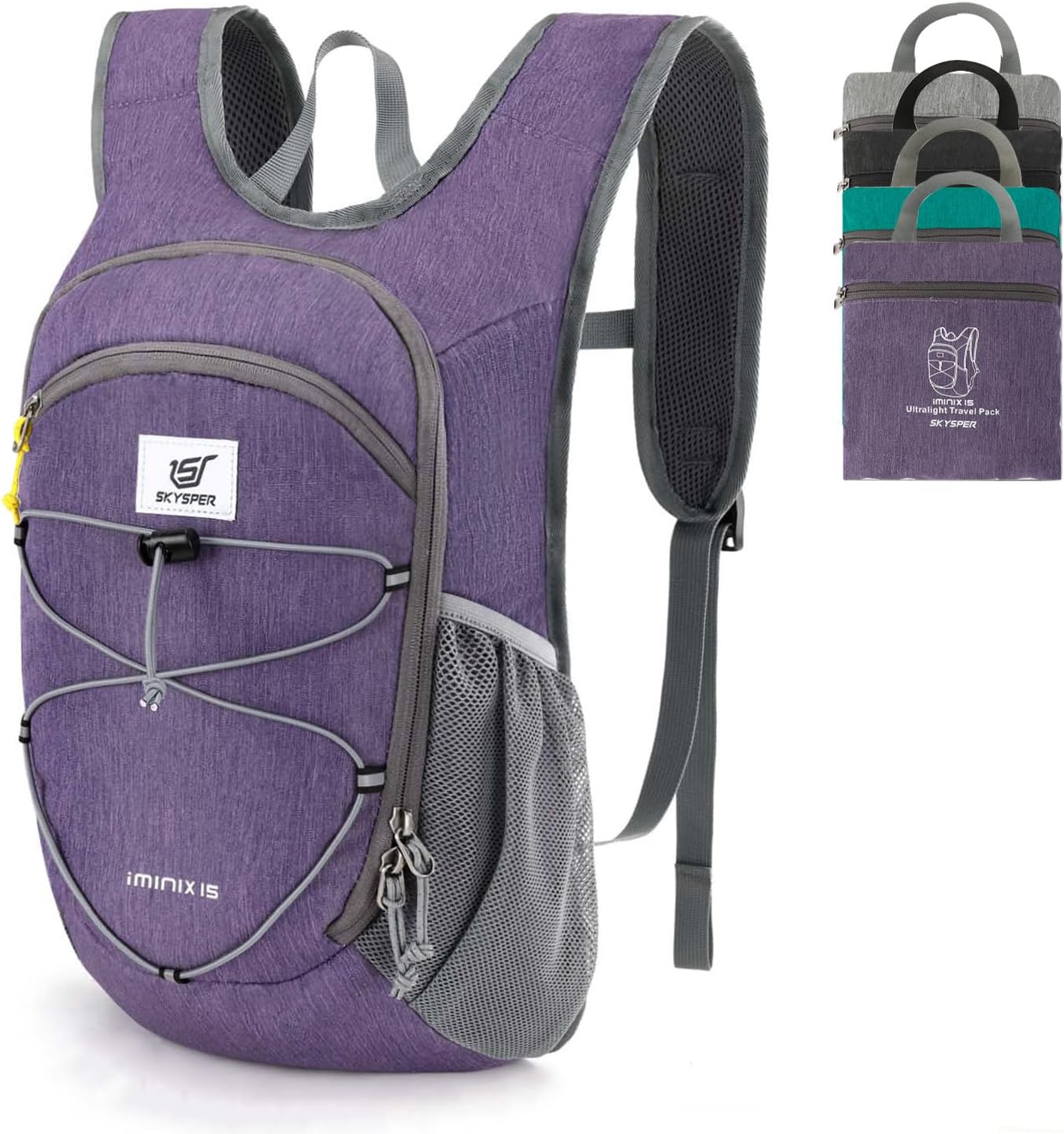 SKYSPER Foldable Hiking Backpack - Lightweight & Compact