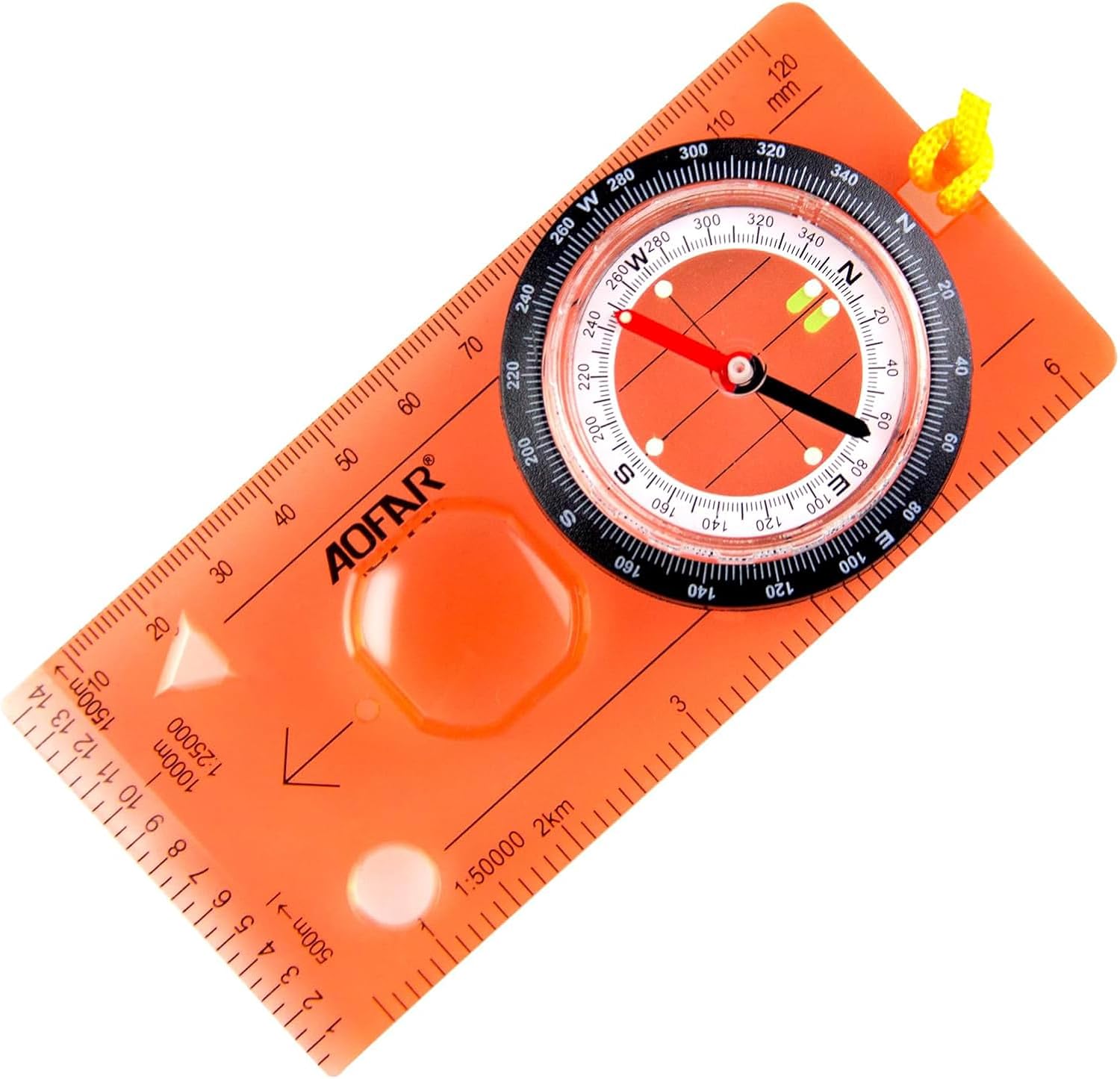 AOFAR AF-5C Field Compass - Navigate with Ease!
