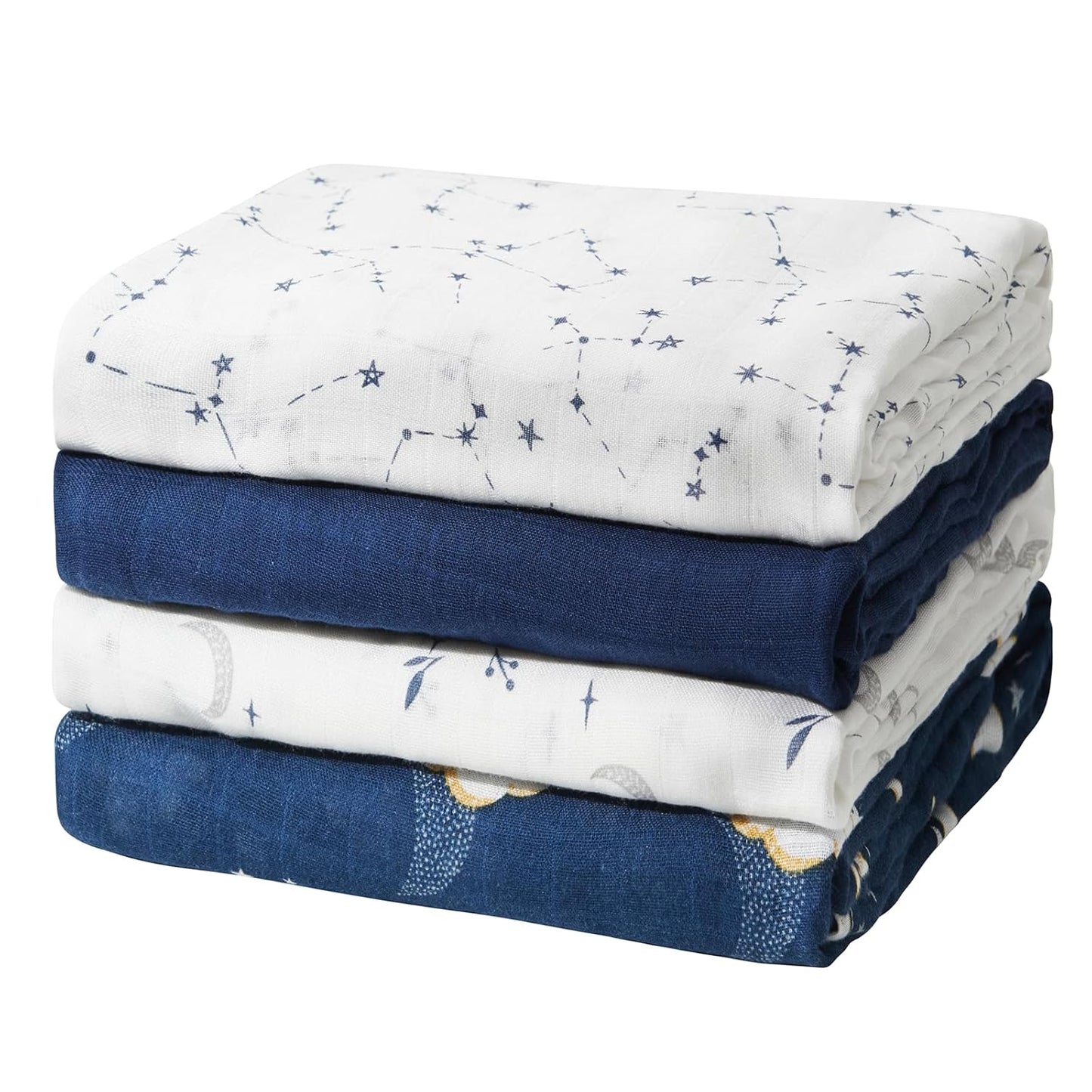 Momcozy Muslin Swaddle Blankets for Newborns, Soft & Breathable