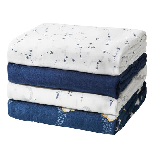 Momcozy Muslin Swaddle Blankets for Newborns, Soft & Breathable