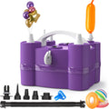 Balloon Pump Triple Inflating Ports for 260q Foil Latex Mylar - Fast