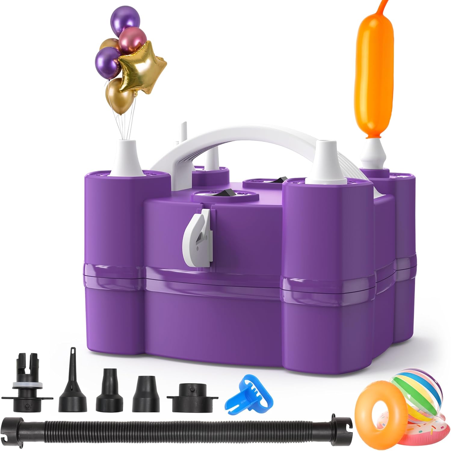 Triple Inflating Ports Balloon Pump for Fast Inflation Needs