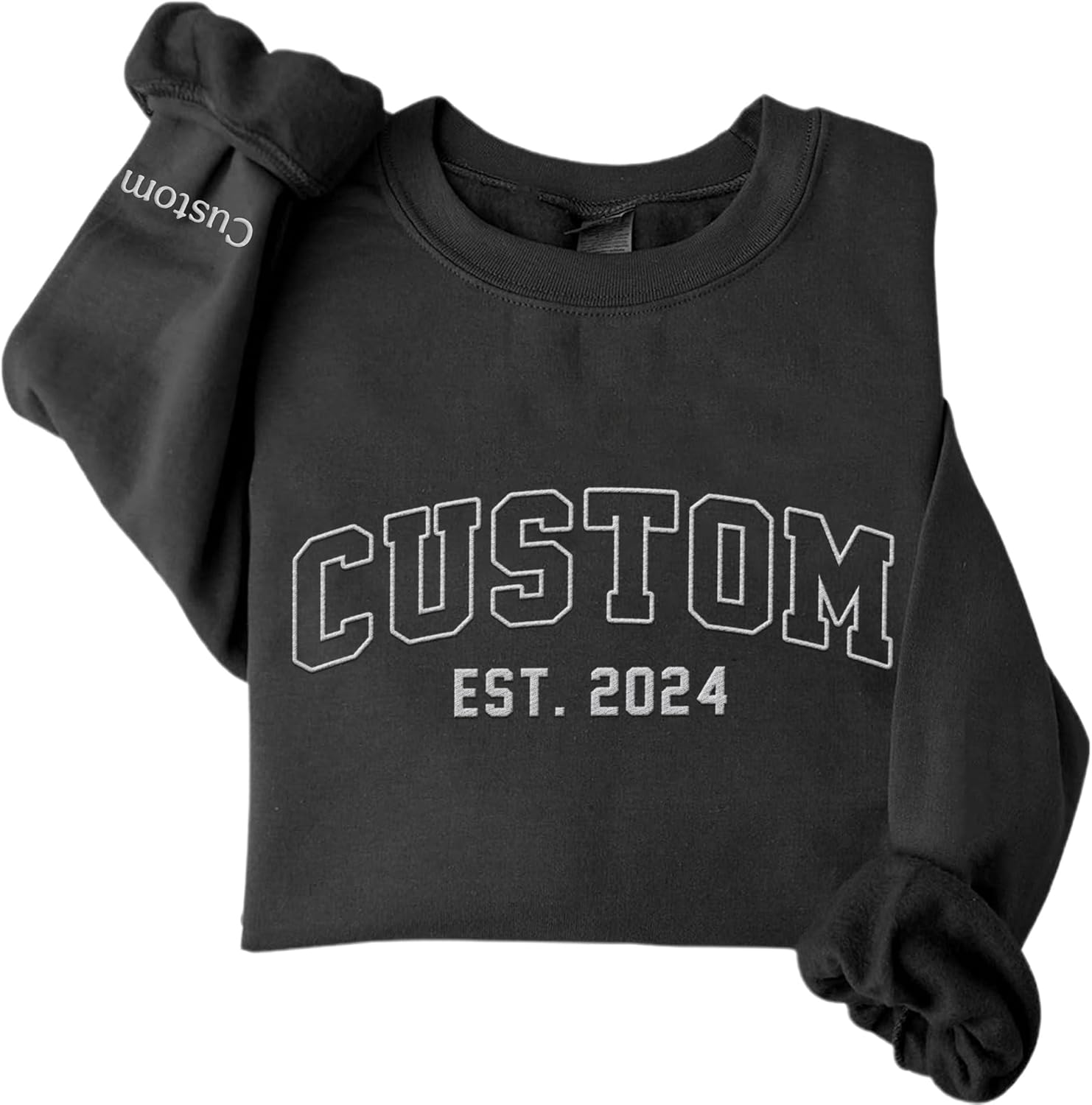 Design Your Own Custom Sweatshirt with Personalized Embroidery
