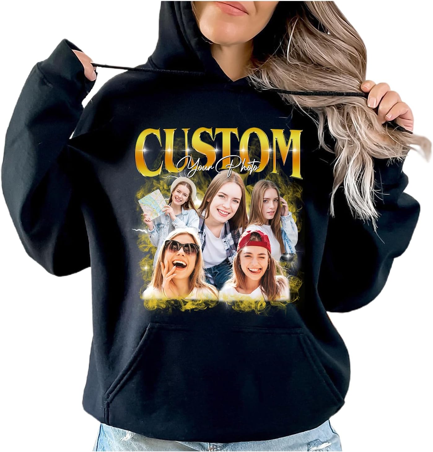 Custom Graphic Tee - IZI POD Vintage Style