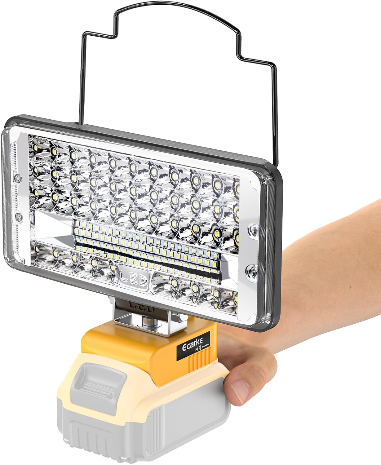 Ecarke Led Work Light 100W 10000LM for DeWALT 20V Users
