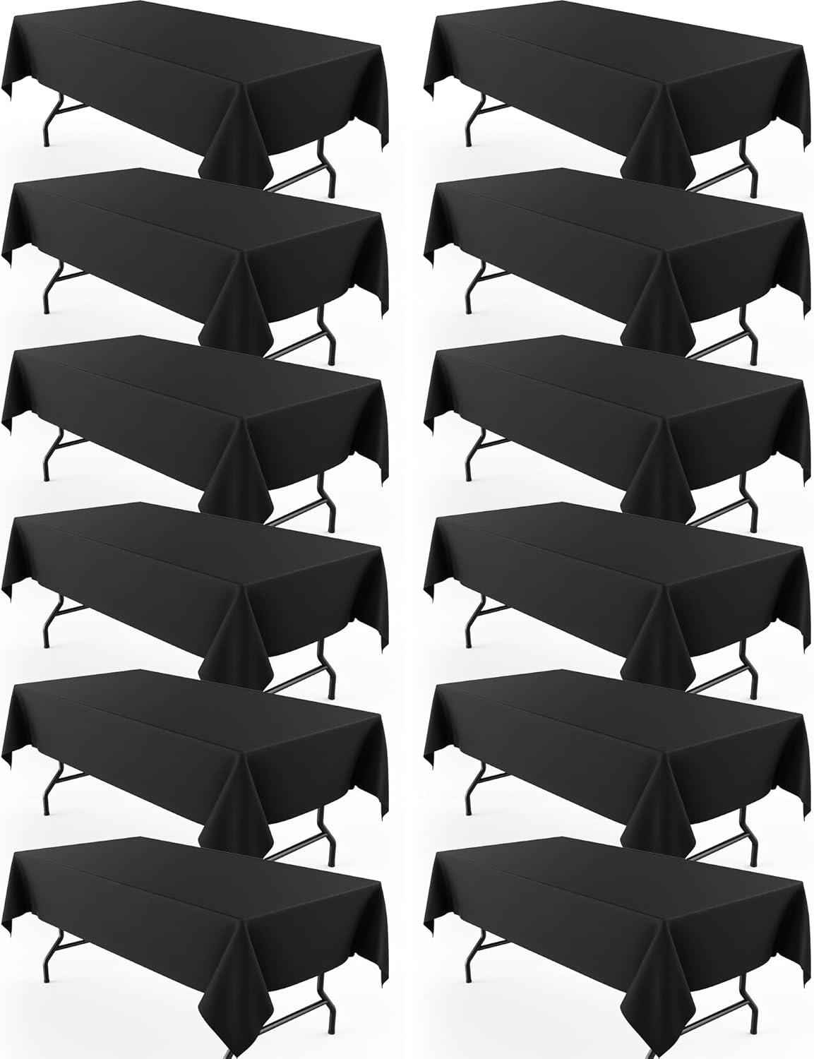 Pureegg Rectangle Table Cloth 60in x 102in for All Occasions