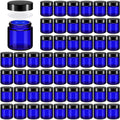 4 oz Glass Jars with Lids - Airtight Cosmetic Storage (24 Pack)